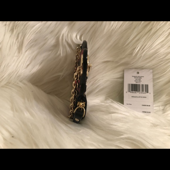 Kate Spade run wild leopard coin purse black - Picture 4 of 4